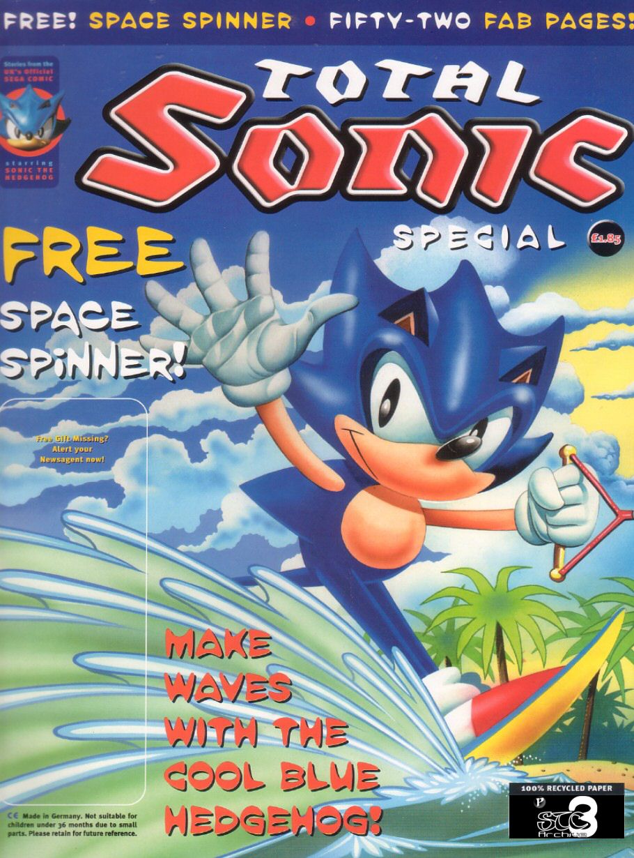 Sonic Holiday Special - Summer 1999 Comic cover page
